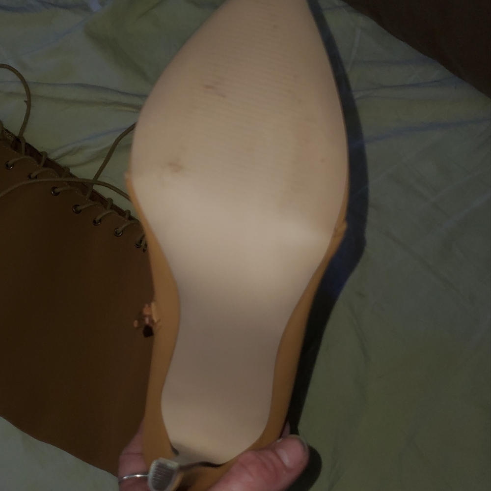 Stiletto Over the Knee "Hunting Style" Boots  Sz 6.5 women's - Picture 5 of 5